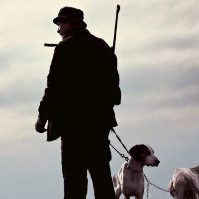 Hunt Master with Hounds