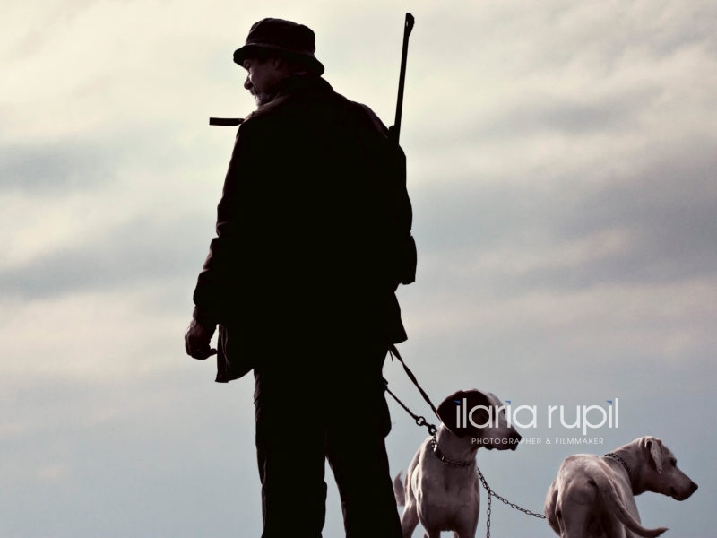 Hunt Master with Hounds