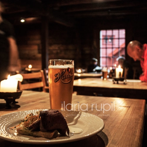 Beer and Smoked Whale