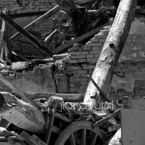 Ruins in Rovereto sulla Secchia