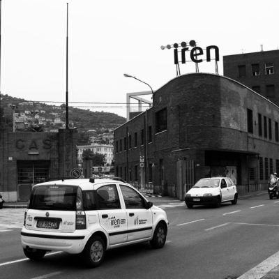 Headquarters of the Company Iren Acqua Gas S.p.A. in Via Piacenza, Genoa