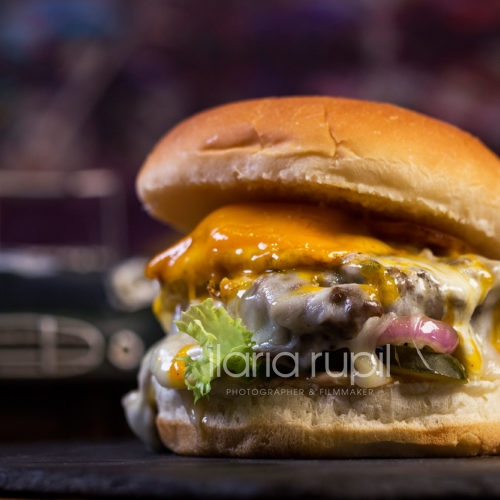 Beef Bacon and Egg Burger